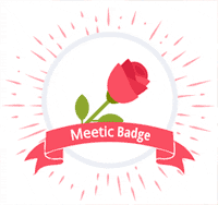 meetic badge