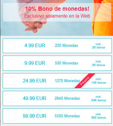 precios monedas gratis idates